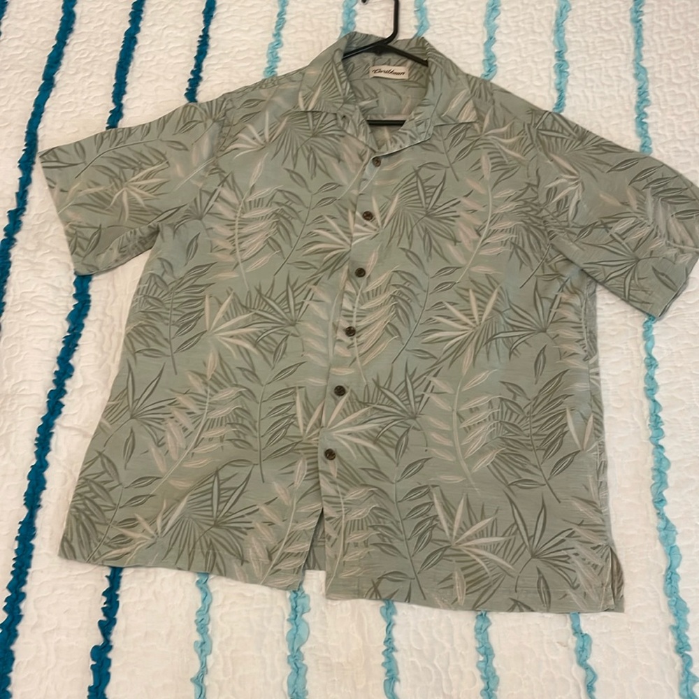 Caribbean Hawaiian button-down shirt XL